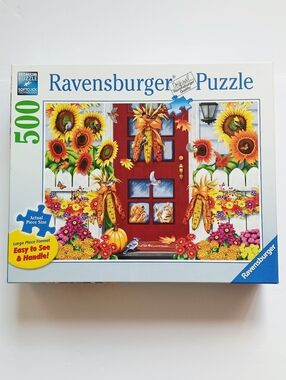 Autumn Birds 500-piece puzzle by Ravensburger